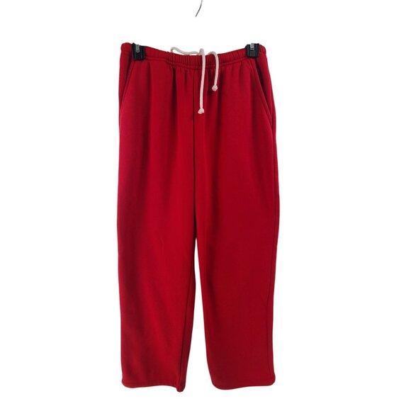 Dazy Women's Athletic Sweatpants Red Size M - Picture 1 of 6